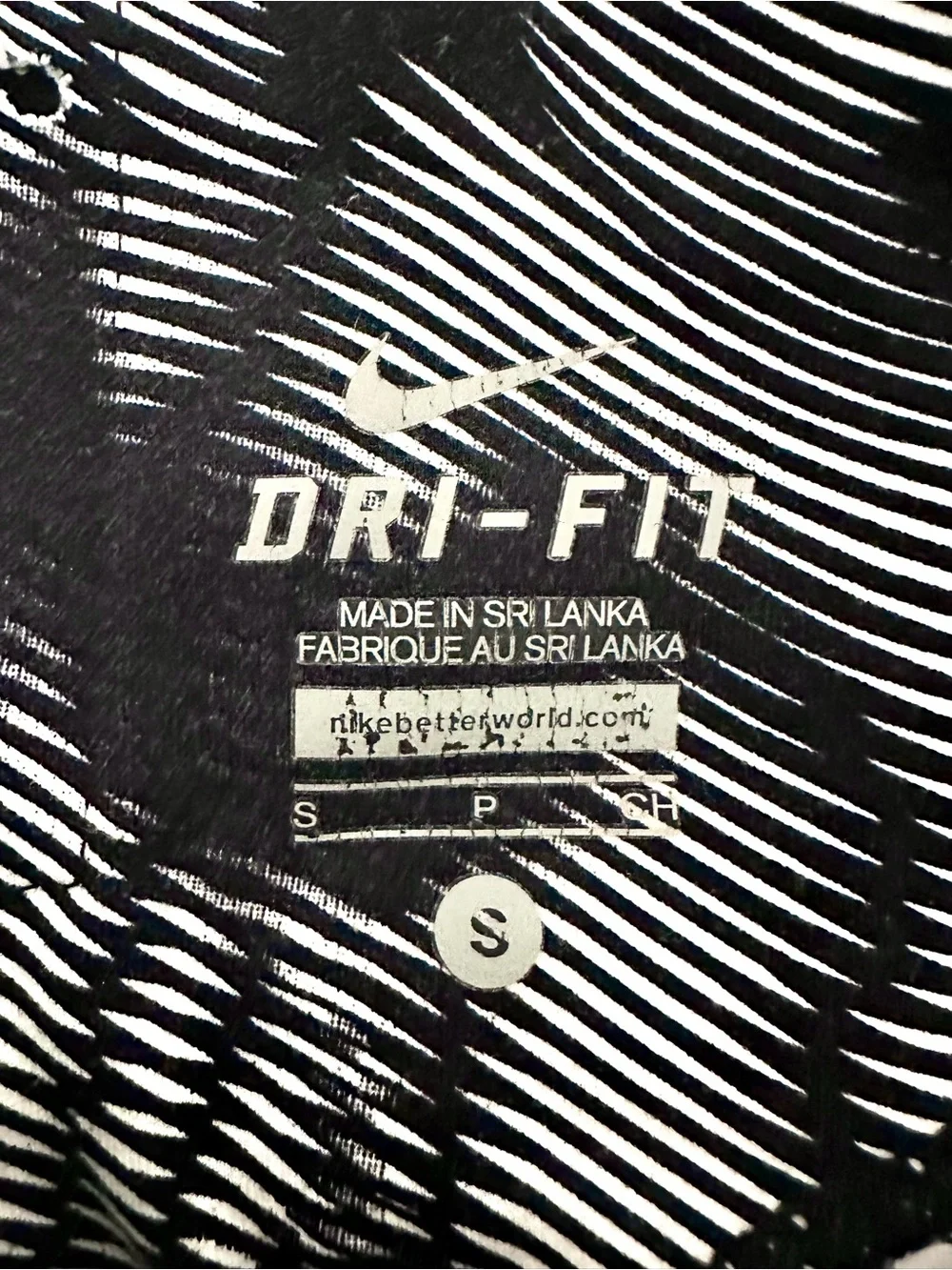 Nike Women's Dri Fit Legendary Waves Running Leggings Size S
